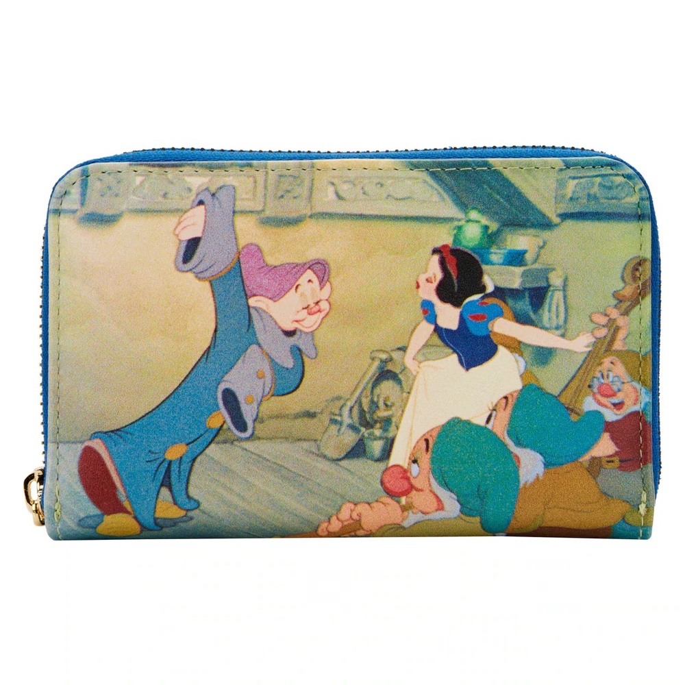 Loungefly Disney Snow White Scenes Zip Around Wallet - Picture 2 of 4